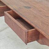 1940s farmhouse table in solid oak