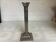 Silver metal column candlestick Italy
