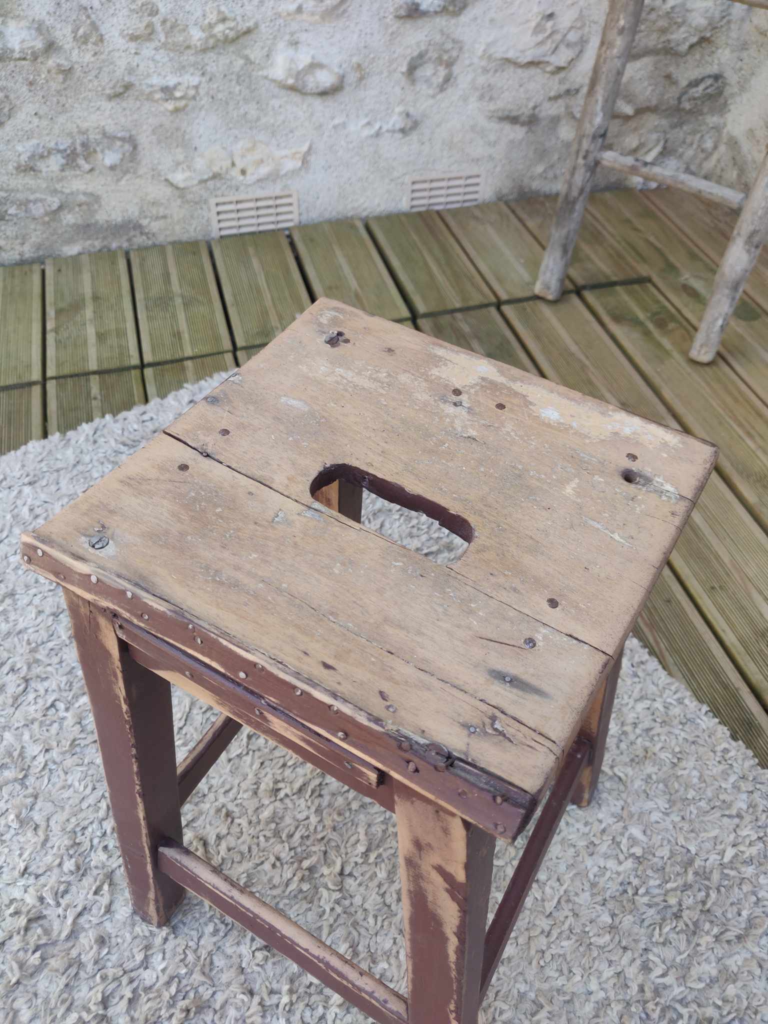 Antique stool
