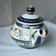 Ceramic theiere of quimper keraluc
