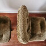3 vintage swivel chairs