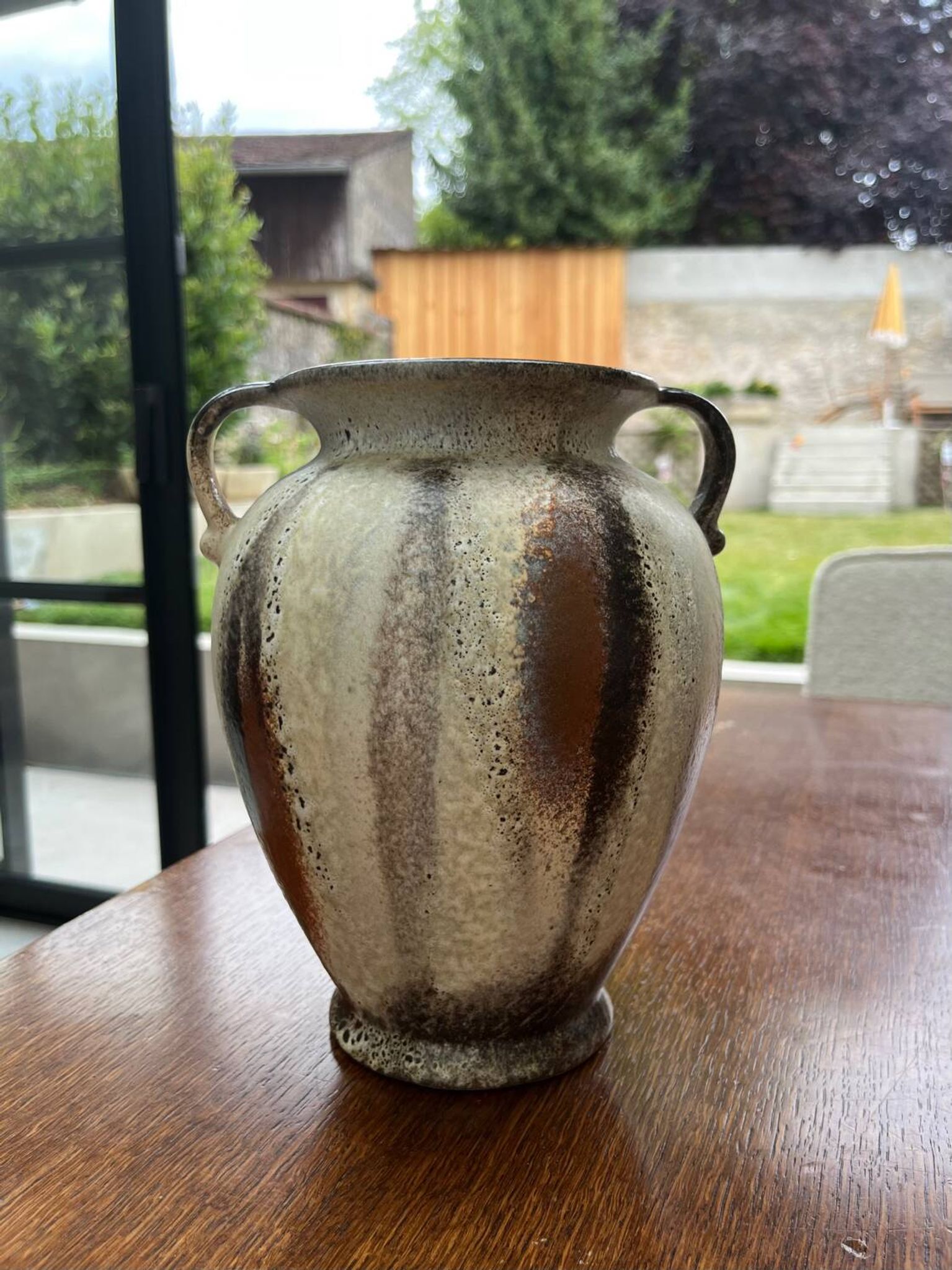 Vase vintage West Germany en céramique