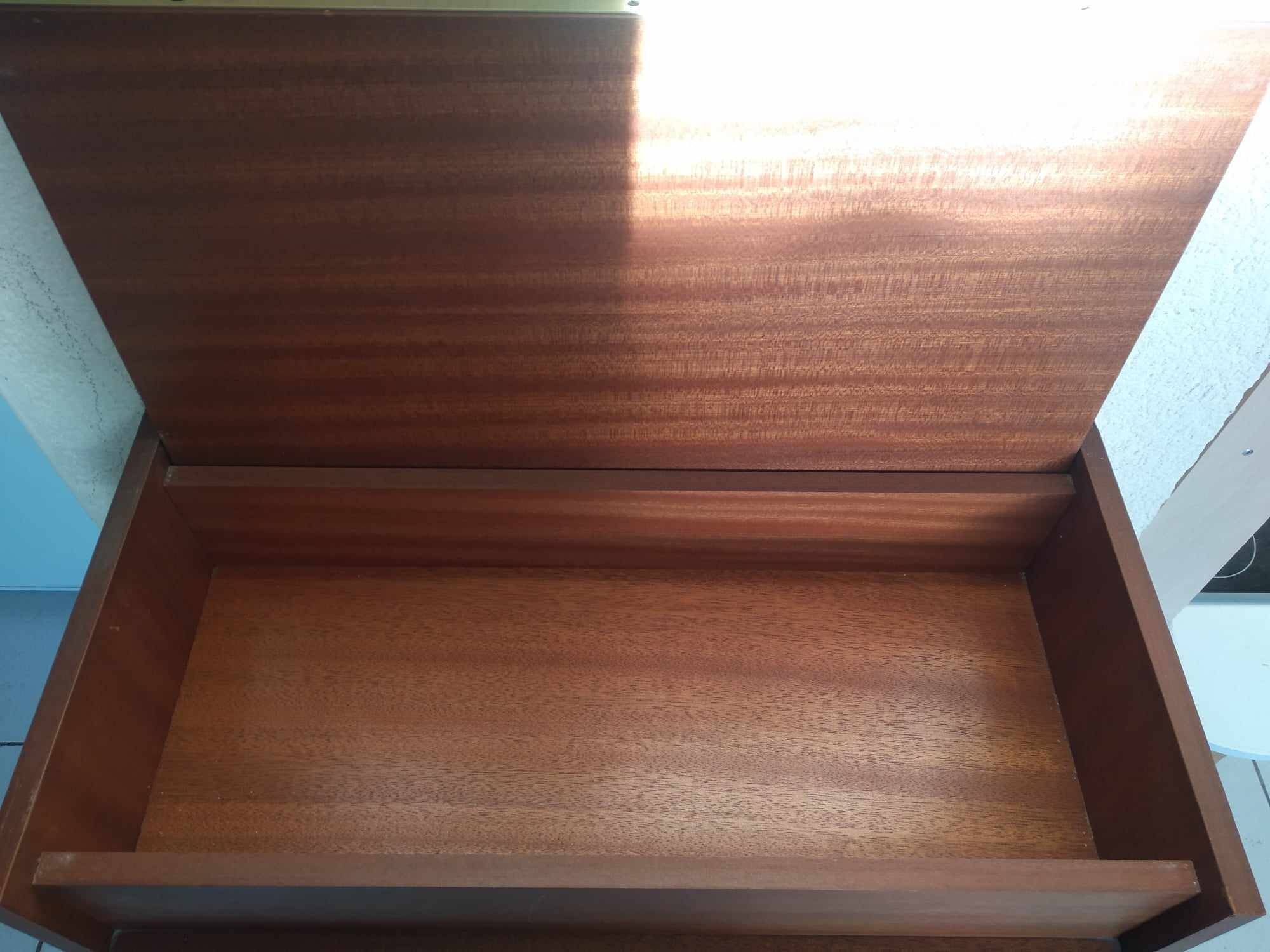 Vintage shoe cabinet