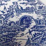 Ironstone tableware plate made in Italy