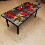 Table basse vintage années 70