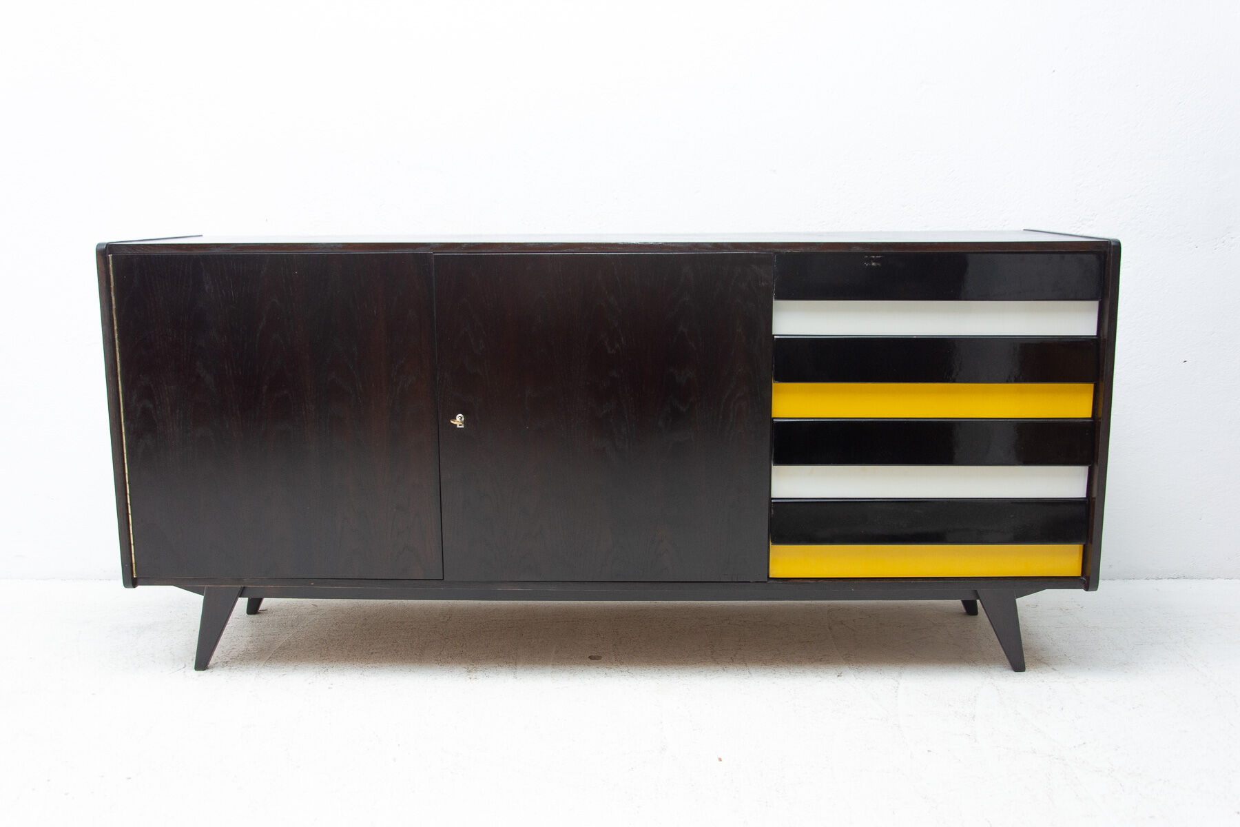 Mid century u-460 sideboard by jiří jiroutek for interiér praha