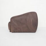 Buffalo leather De Sede style lounge chair, 1960's