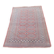 Persian wool rug in burgundy red diamonds 135x200cm