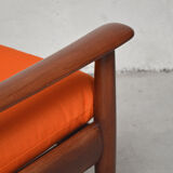Knoll Antimott  teak armchair 1960