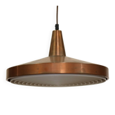 Lampe suspendue en cuivre vintage : design scandinave des années 1960