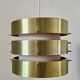 Rare Midcentury Pendant in style of Jo Hammerborg, Denmark, 1970s