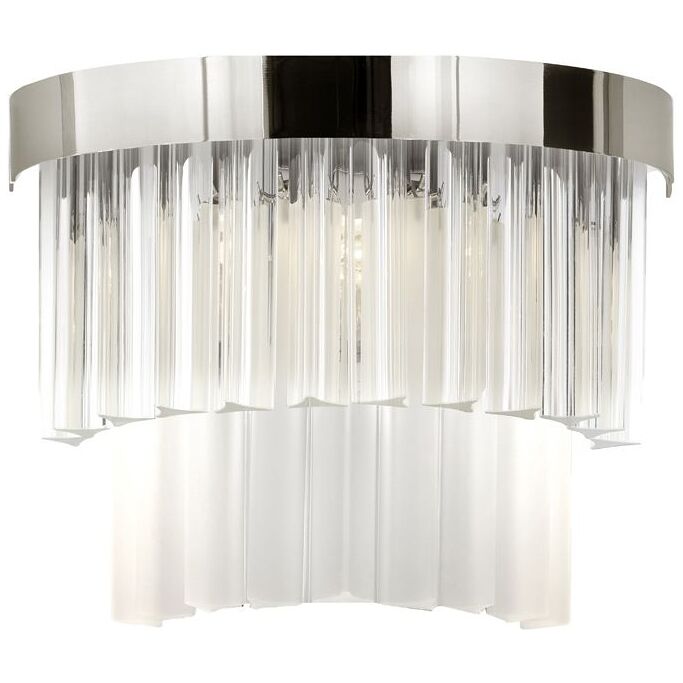 Murano glass flush mount