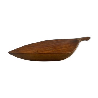 Wooden fruit cutting free form french work 1970