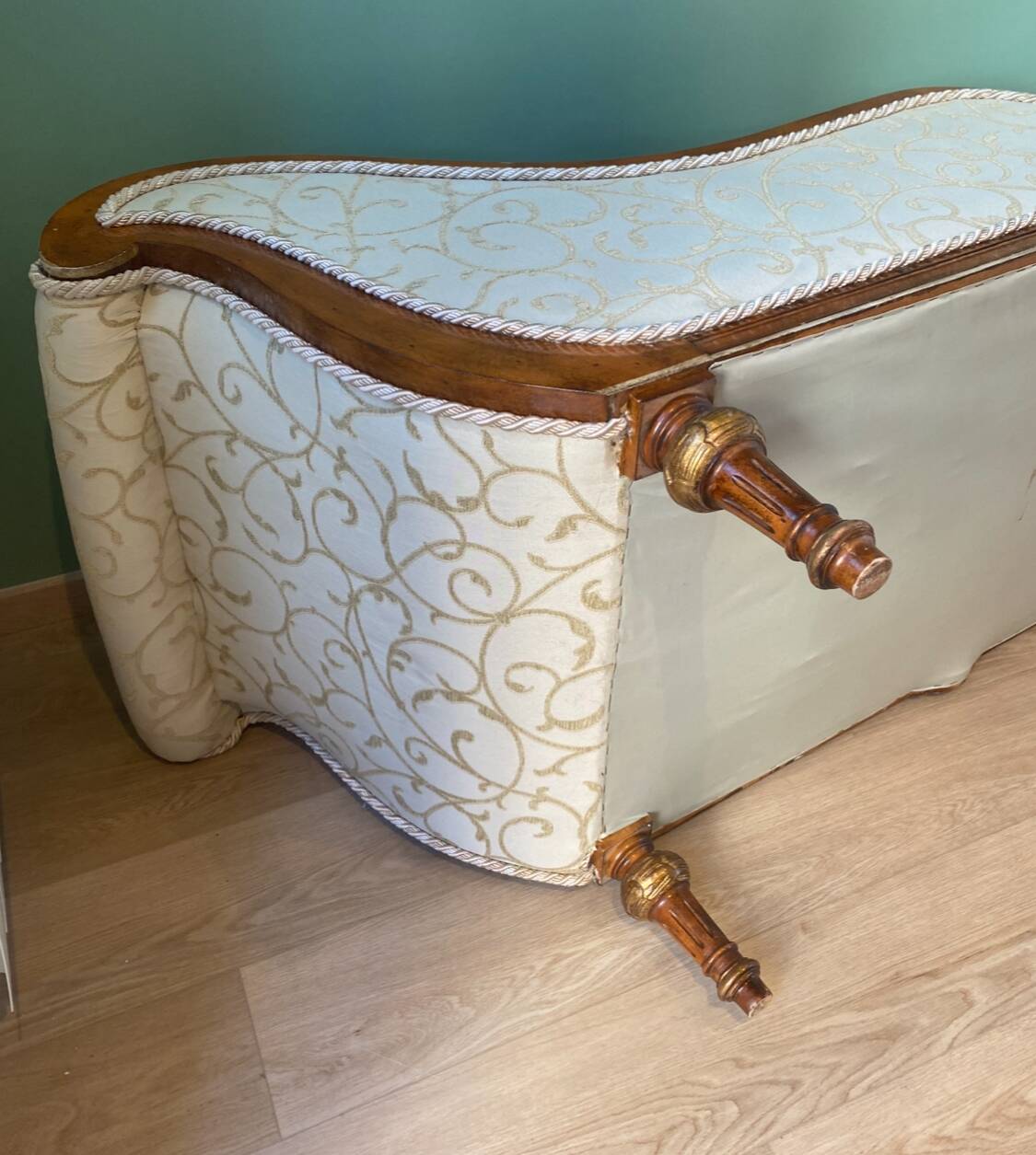Meridienne cornelio cappellini -provenance superyatch-made in italy