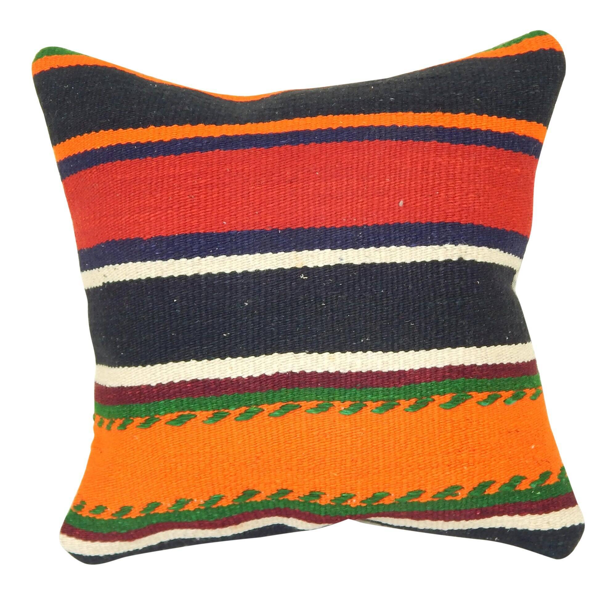 Vintage kilim cushion cover 41x41 cm