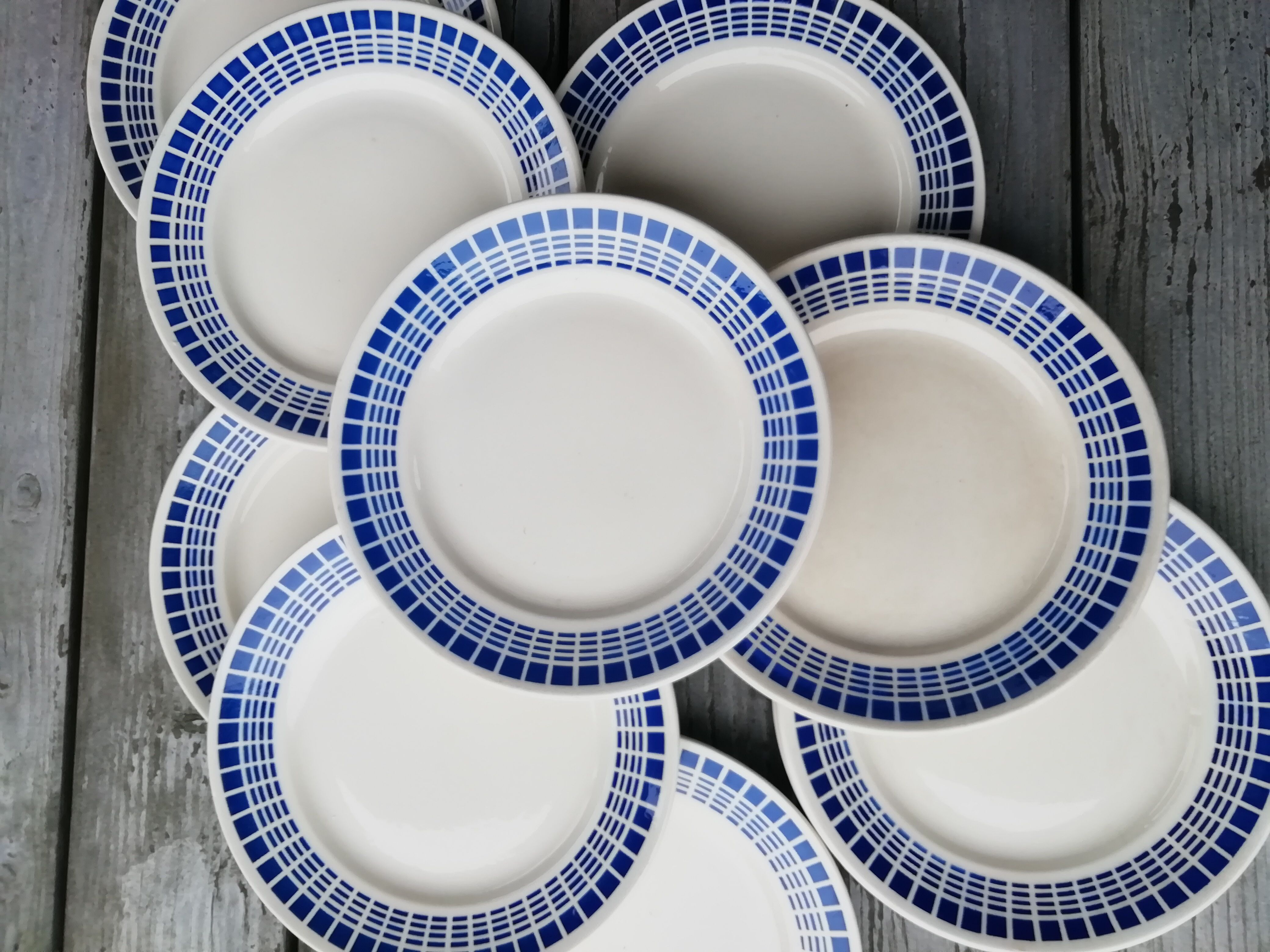 Lot of Flat Plates Badonviller