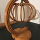 Lamp in rattan from the 1960s