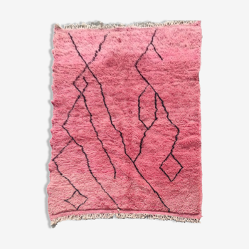 Carpet berber pink 121x182 cm