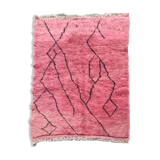 Tapis berber rose 121x182 cm