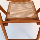 Suite of 4 folding chairs cannes
