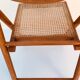 Suite of 4 folding chairs cannes