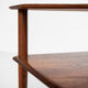 Midcentury corner table in teak by Hvidt & Mølgaard for Cado 1960