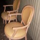 Paire de fauteuil style Louis XVI fantaisie