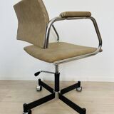 Vintage Beige Office Chair by Kovona 1980’s