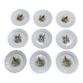 9 assiette à dessert en céramique hamage moulin des loups
