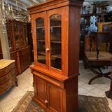 Sideboard library showcase two mahogany bodies late nineteenth style Louis-Philippe