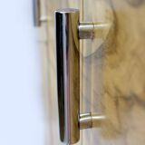 Restored Bauhaus Chromed Tubular Steel Wardrobe from Hynek Gottwald, 1930s