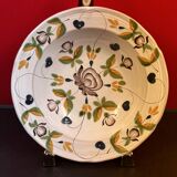 Set of 3 deep plates 19 cm in earthenware from MBFA Pornic model diff.