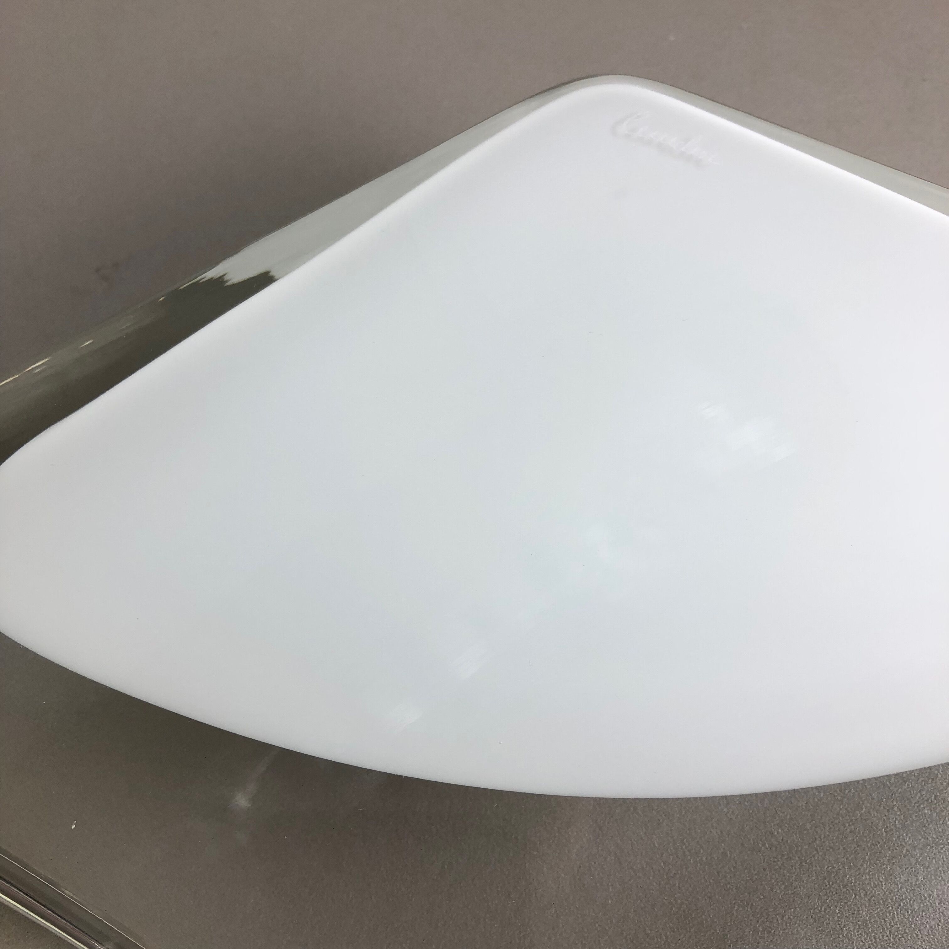 Murano glass shell bowl Antonio da Ros, Cenedese 1970s