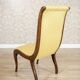 Yellow Swan Armchairs, 1890s, Set of 2