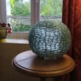 Lampe boule en verre vintage