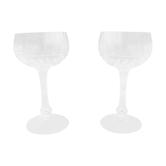 Set of 2 crystal white