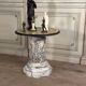 Marbre, albâtre et onyx, table d’appoint vers 1900