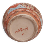 Faience vase signed satsuma nineteenth.