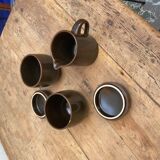 Rosenthal service in brown porcelain