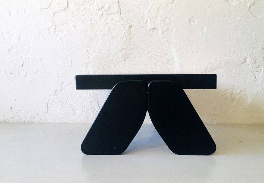 Vintage brutalist coffee table, 1970s