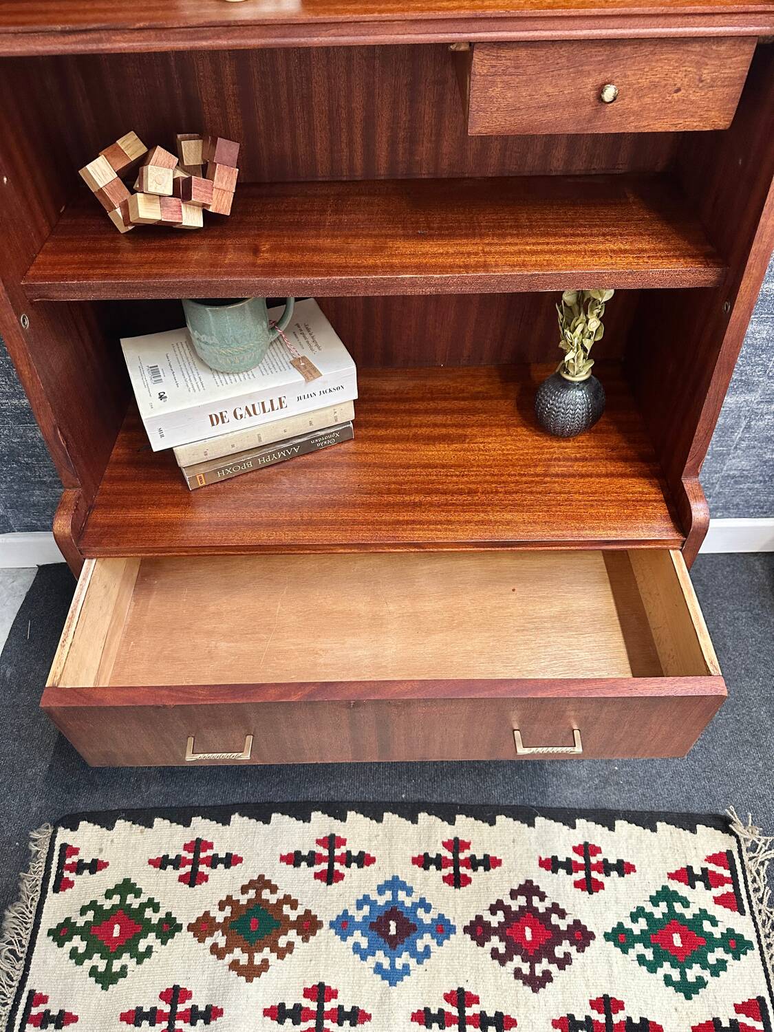 Vintage Scandinavian bookcase