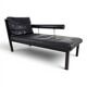 B&B Italia Baisity Leather Chaise Lounge / Daybed by Antonio Citterio, 1980