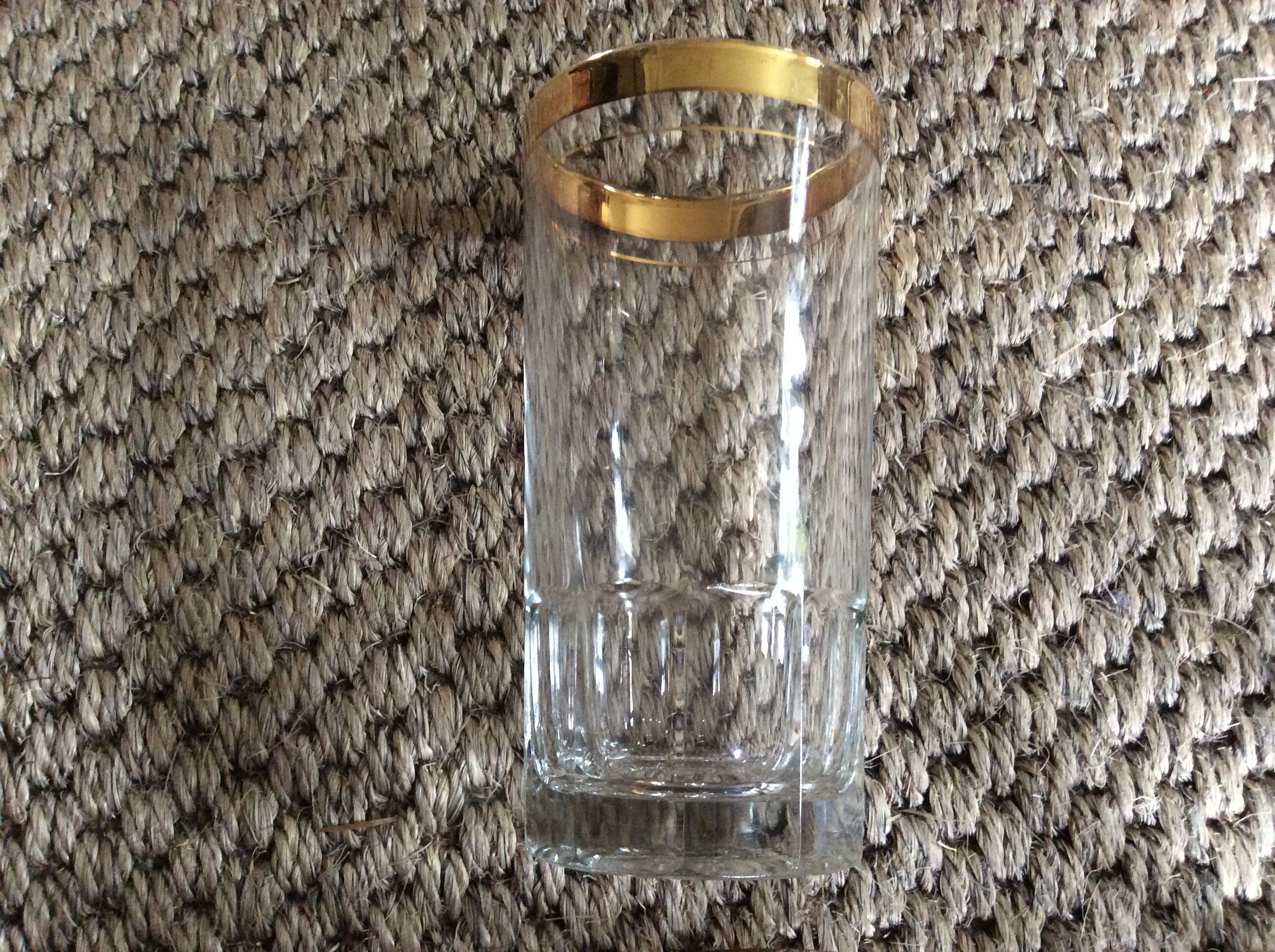 Série de 6 verres vintage