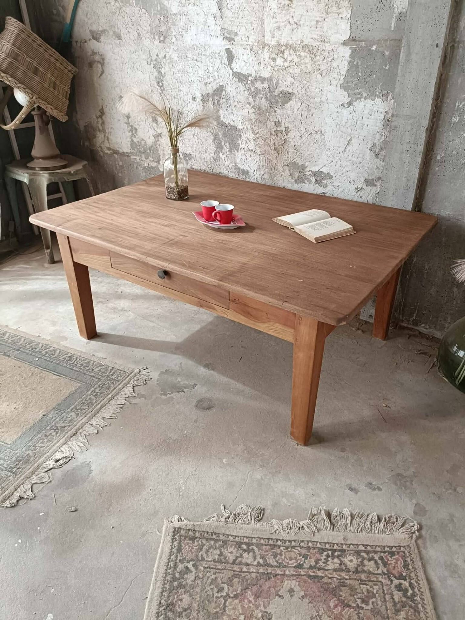 Table basse de ferme 