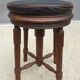 Pleyel piano stool from 1853 round leather seat