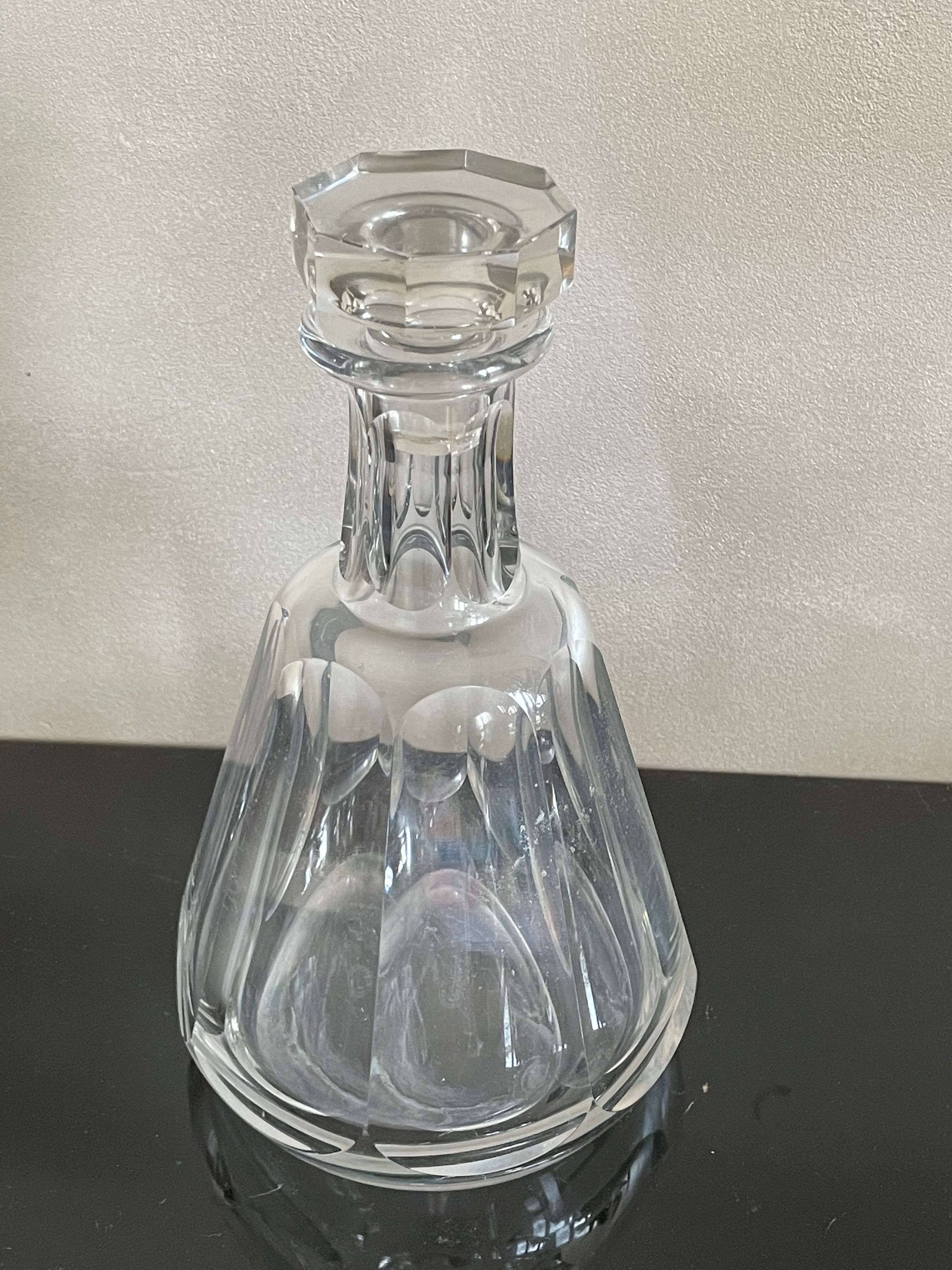 Baccarat crystal carafe model Harcourt Talleyrand