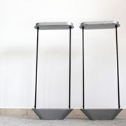 Pair of Artemide chandeliers, model Sidone Designer De Pas - D'urbino -Lomazzi Italia anni 80'