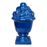 Table lamp - blue ceramic