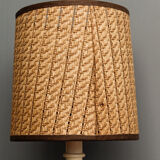 Lampe en bois tourné, design Philippe Capelle