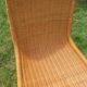 Vintage rattan chairs – cantilever design in the style of Panton – 1970s